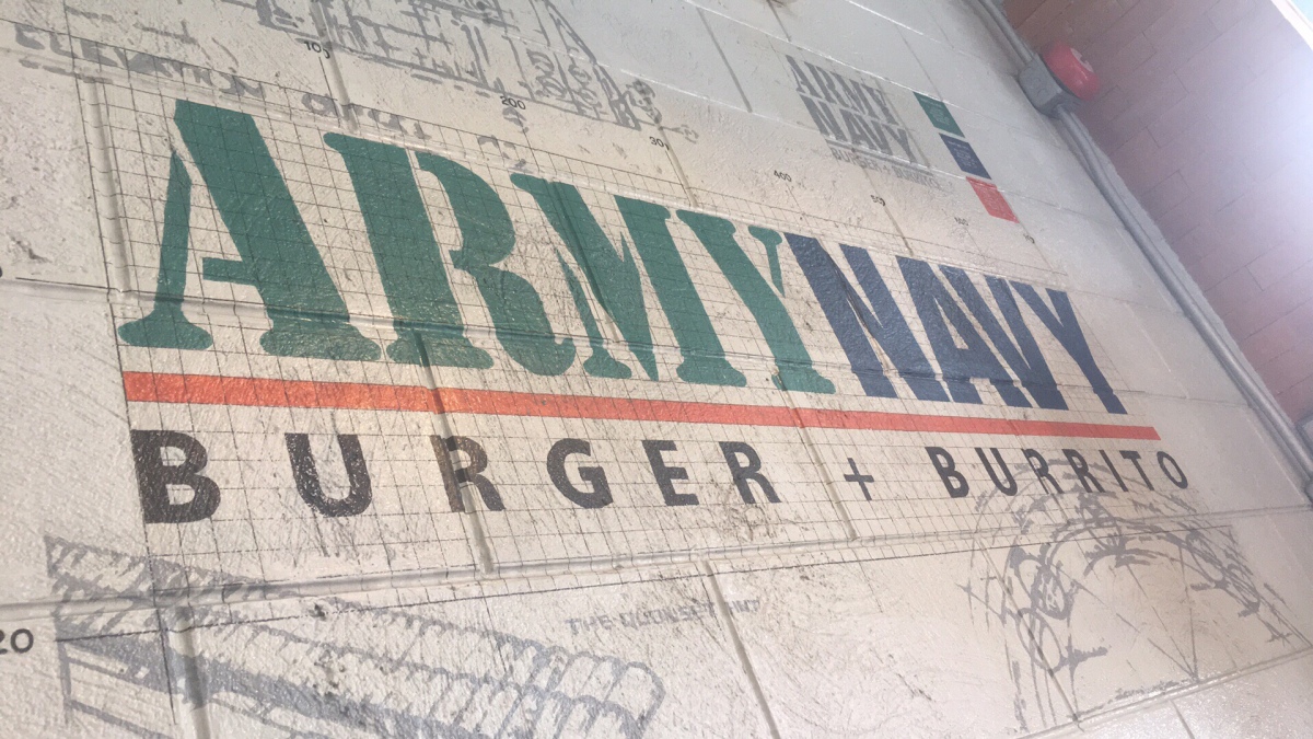 Burgers and Burritos at Army Navy, Tomas Morato