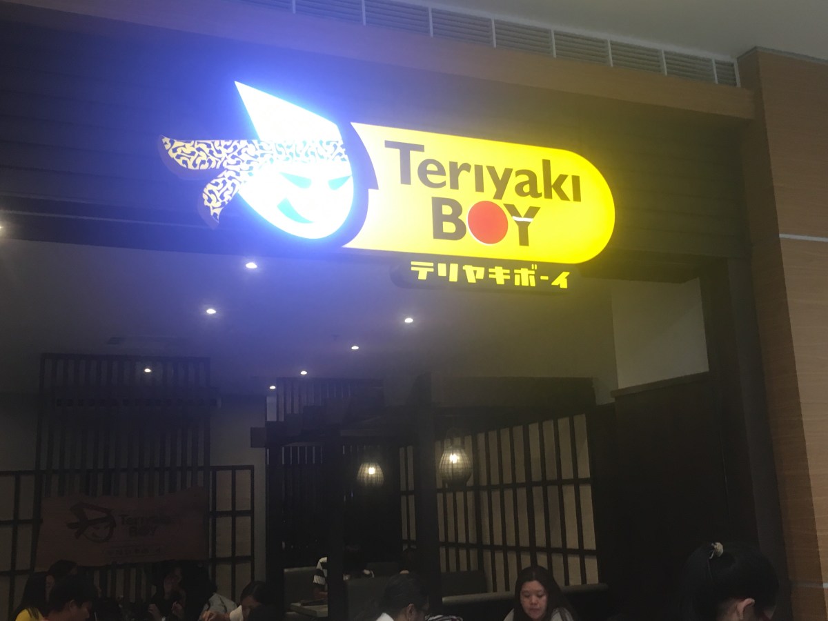 Lunch at Teriyaki Boy, SM East&nbsp;Ortigas