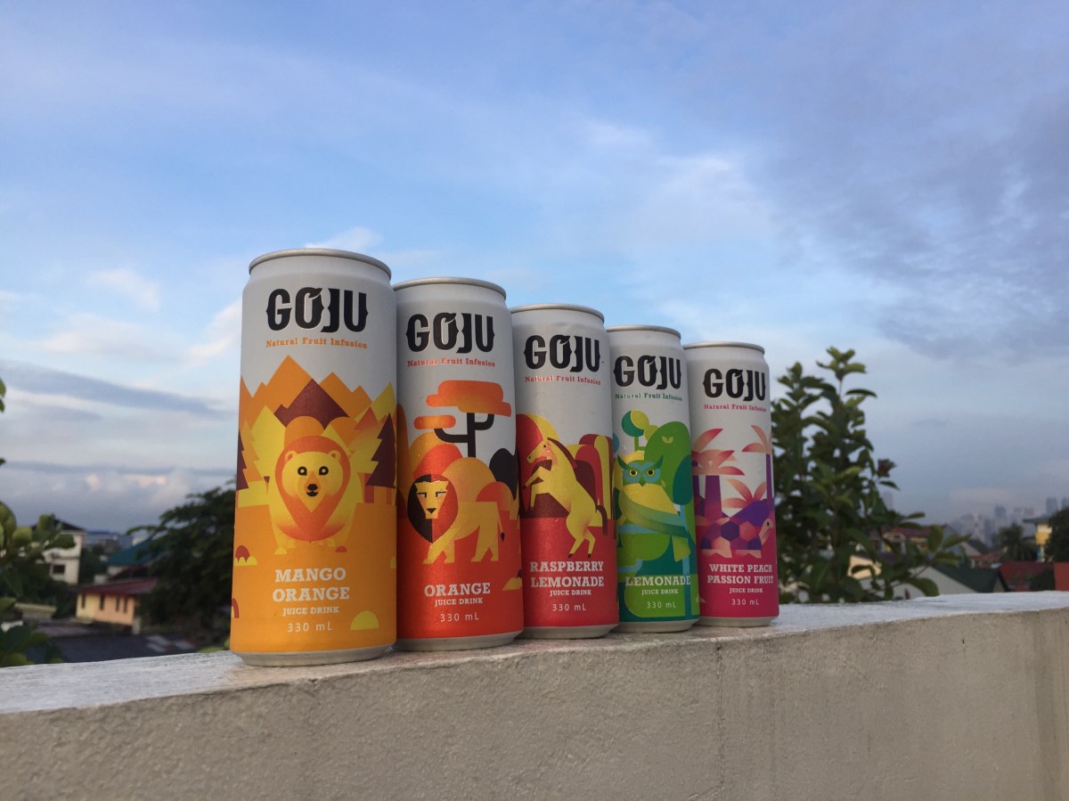 Now available: Goju Natural Fruit Infusion&nbsp;Drinks