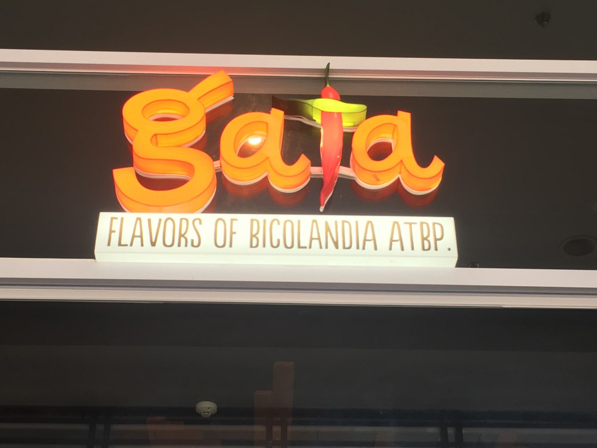 Got a taste of Bicolandia at Gata, Tomas&nbsp;Morato