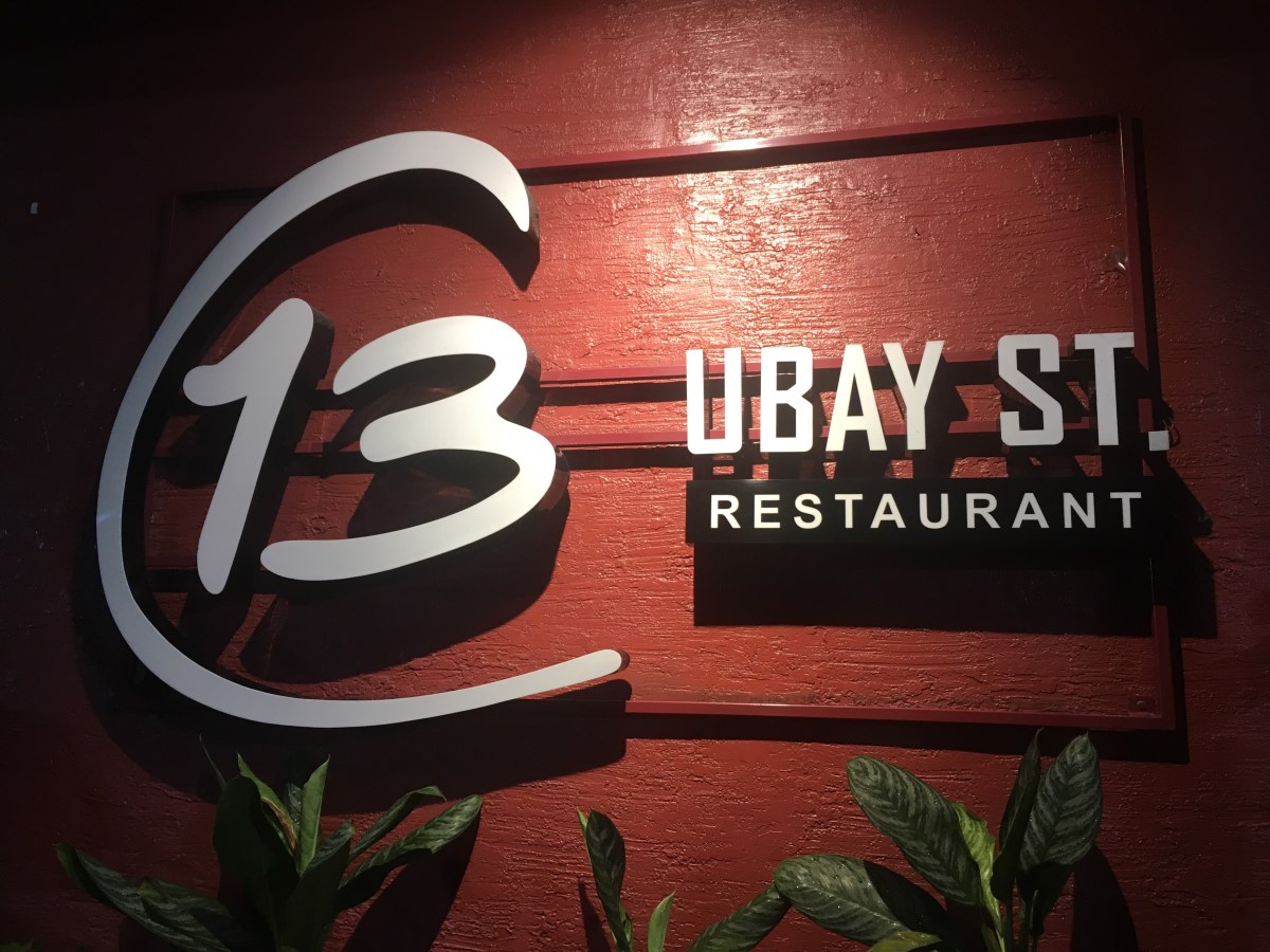 Filipino food you can take comfort in at 13 Ubay Street,&nbsp;Banawe