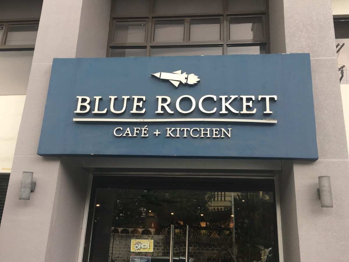 Yummy Lunch Break at Blue Rocket Cafe,&nbsp;Paligsahan