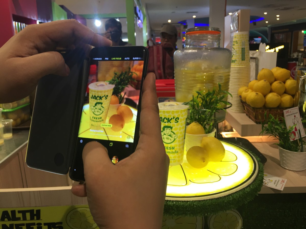 Refreshing lemon drinks at Jack’s Lemonade, UP Town&nbsp;Center