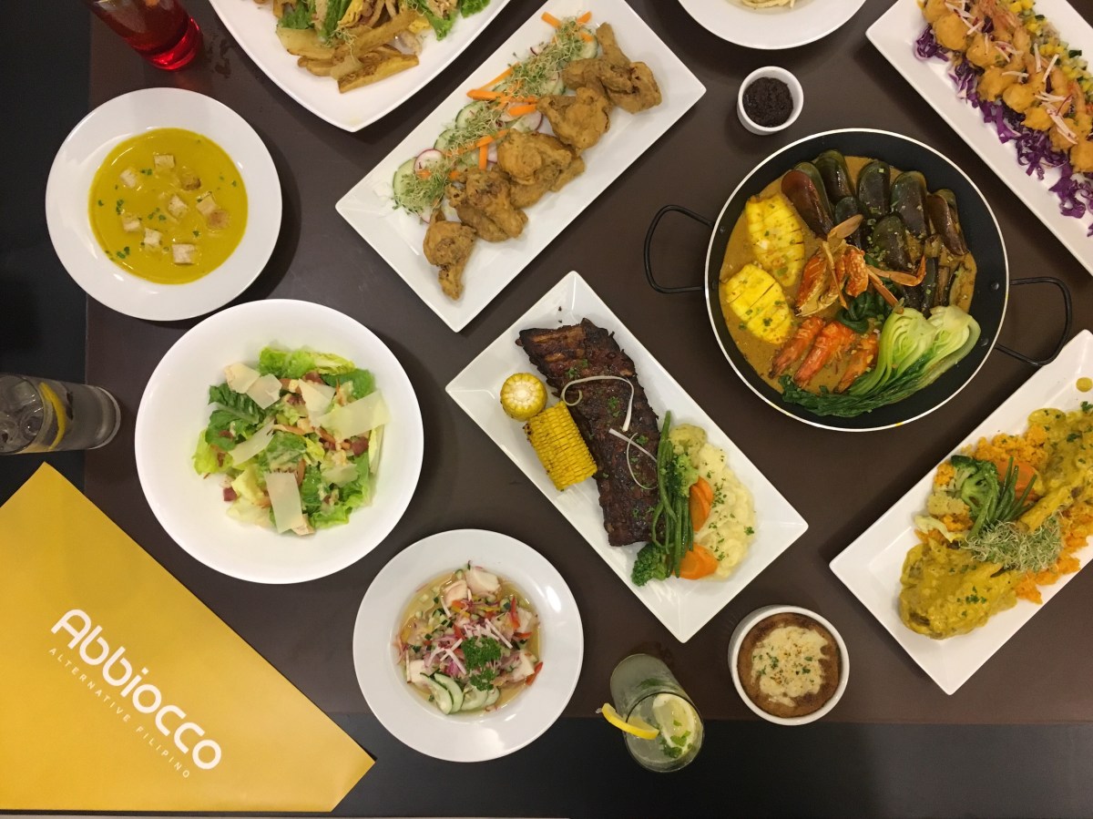 Alternative Filipino Cuisine at Abbiocco,&nbsp;Paligsahan