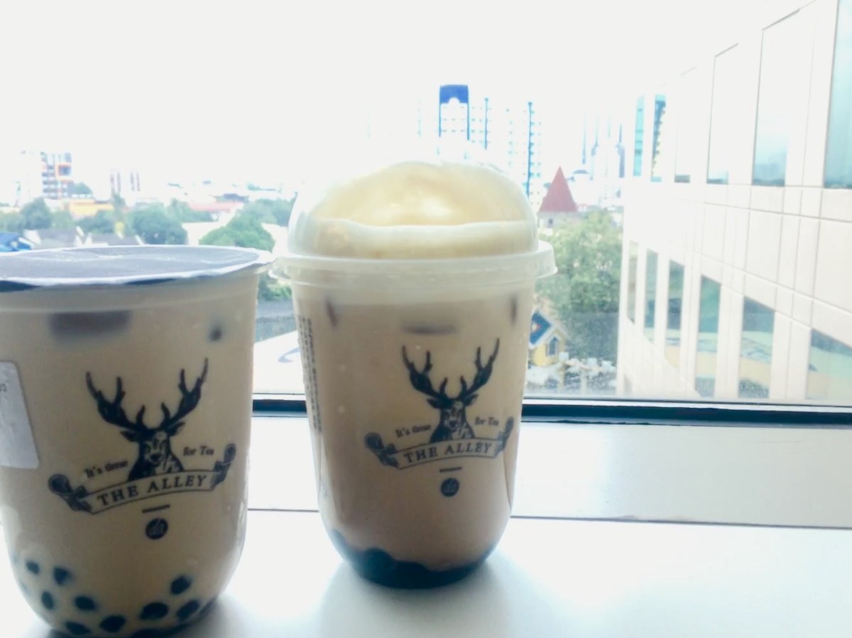 Premium milk tea at The Alley, SM North&nbsp;EDSA