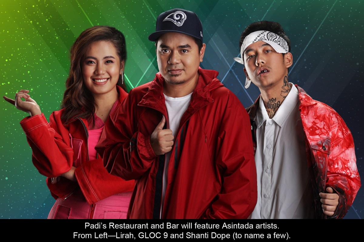Padi’s launches Barkada Bar Tour with Gloc-9, Shanti Dope and other Asintada&nbsp;artists