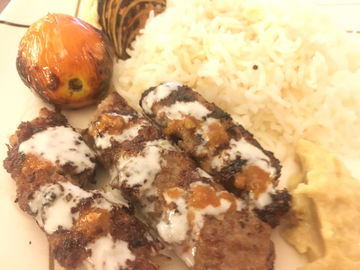 Get your delish kabab at&nbsp;Behrouz