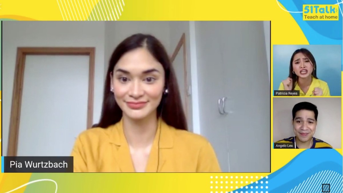 Miss Universe 2015 Pia Wurtzbach interviews “candidates” seeking to join online ESL platform&nbsp;51Talk