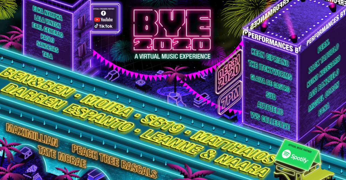 Ben&Ben, Darren Espanto, Moira, SB19, Maximillian, and more to headline&nbsp;BYE2020