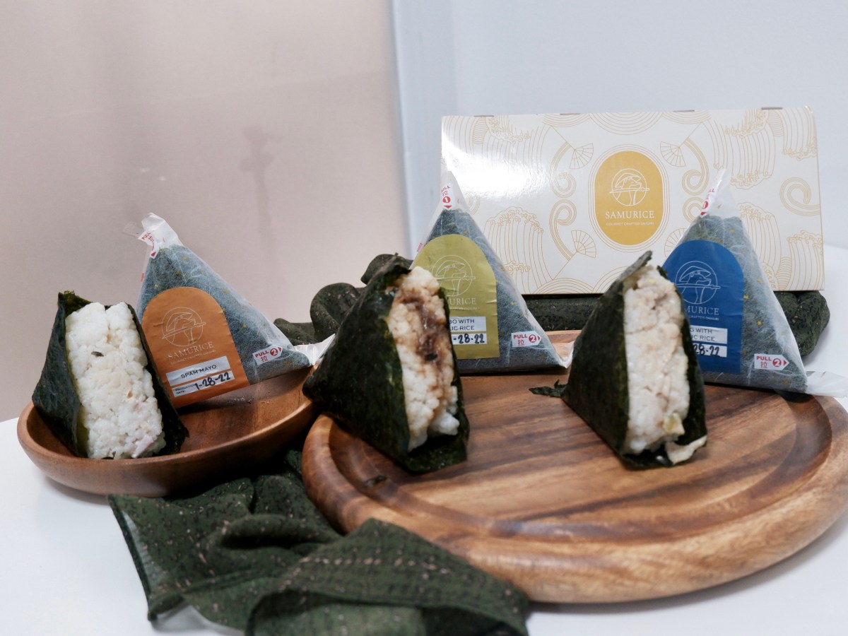 Onigiris with Pinoy flavors from&nbsp;Samurice