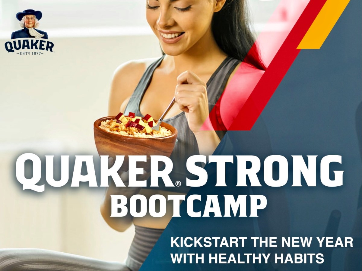 Power up your 2022 health and fitness goals with Quaker’s online&nbsp;bootcamp