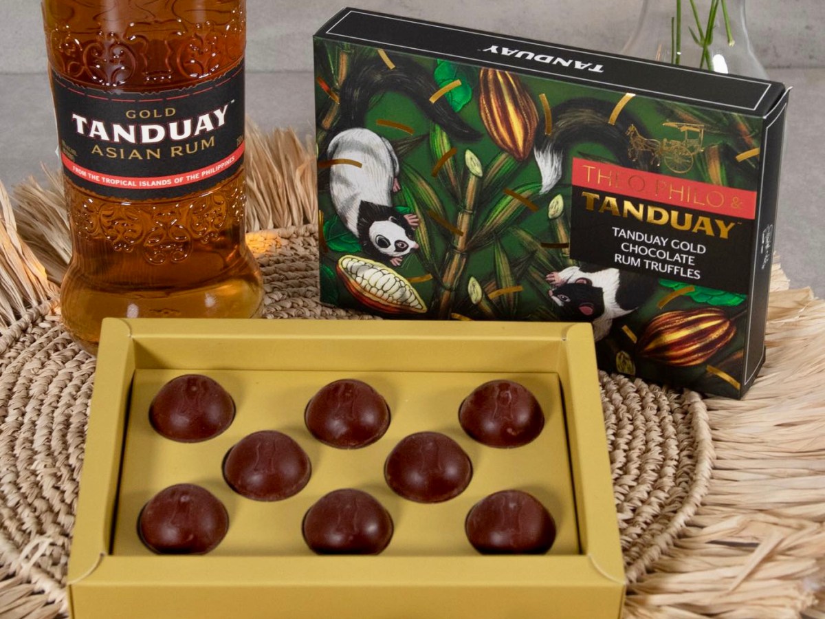 Tanduay and Theo & Philo collaborate of tribute to Pinoy heritage with their new luscious dark&nbsp;chocolate