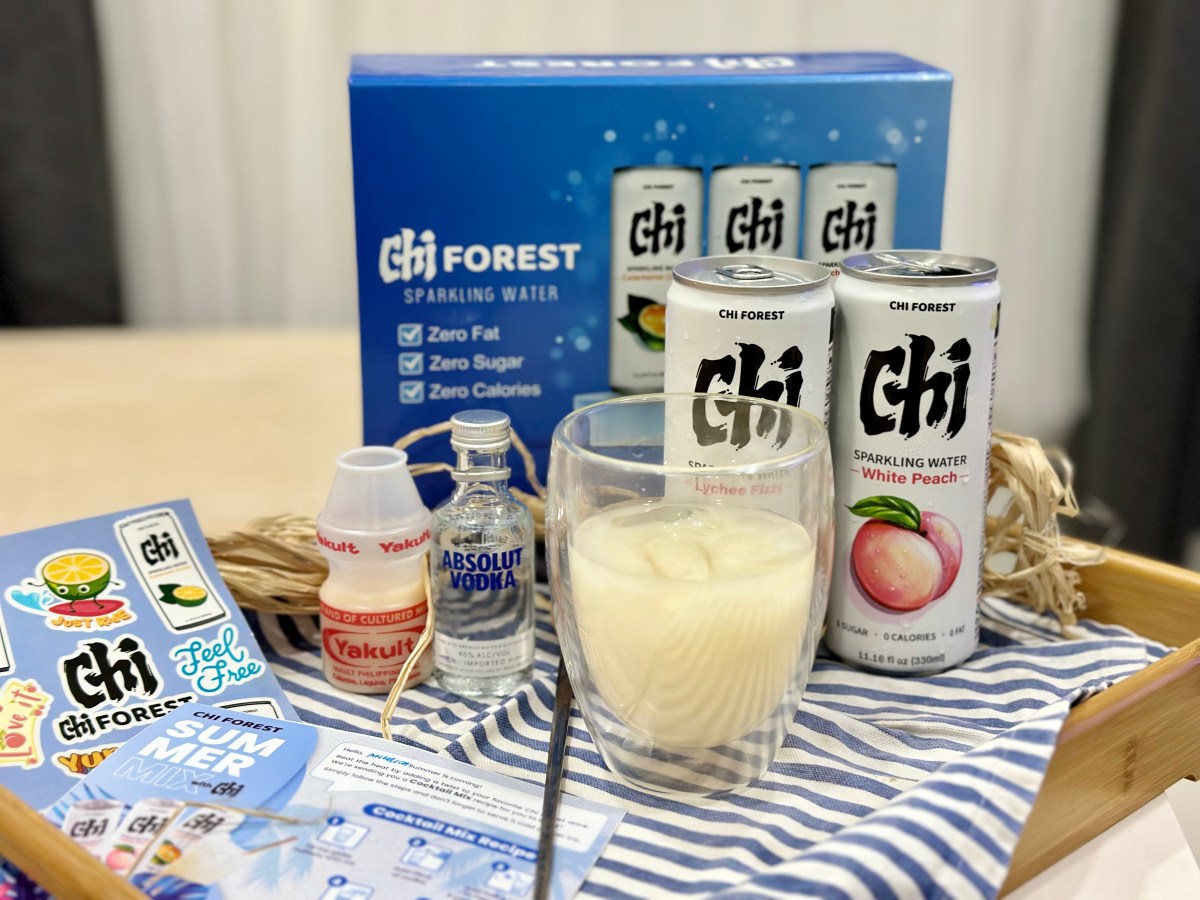 Add some fizz to your buzz with a Chi Forest cocktail&nbsp;mix