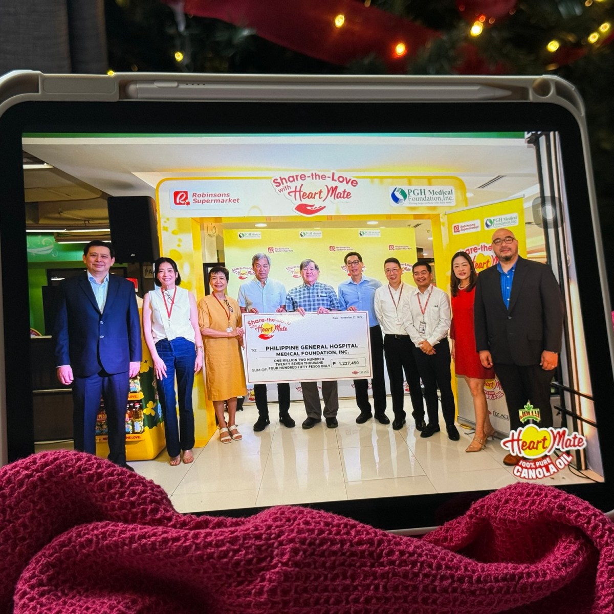 How Jolly Heart Mate raised ₱1.2M for&nbsp;PGH